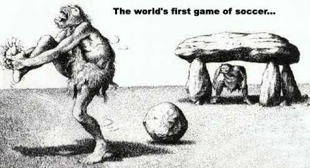 Latest Sports Cartoons about Word First Game of Soccer